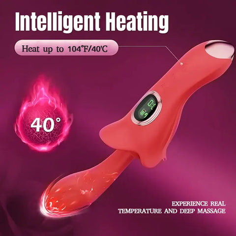 Enchanted Rose Pleasure Partner Vibrator