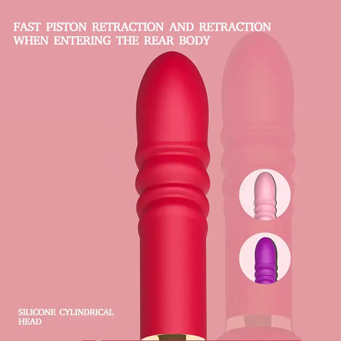 Rose Pulsar Telescopic Toy - 12 Suction Modes