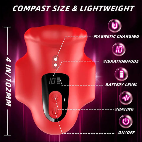 Oral-Like Vibrating Stroker for Men