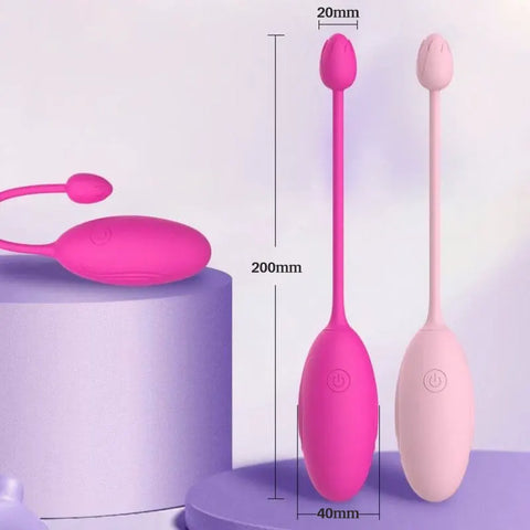 Wireless Rose Vibrator - Waterproof Dual Stimulation