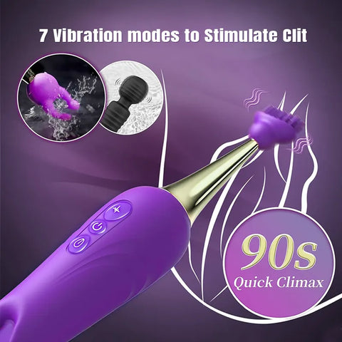 Tap Interchangeable G-Spot Clitoral Vibrator