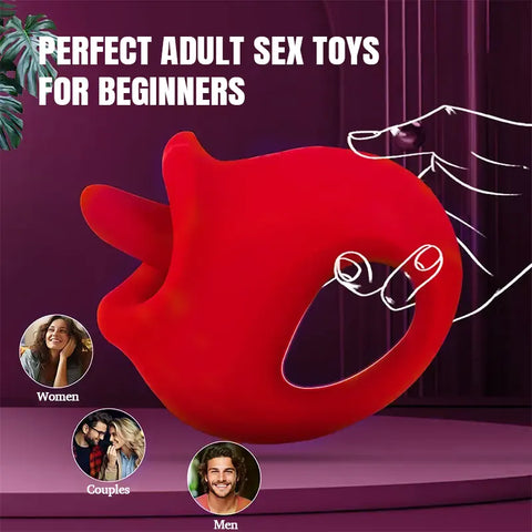 Honey Tongue G-Spot Vibrating Masturbator