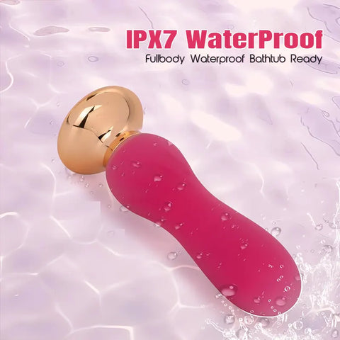 Vibrating Silicone G-Spot Butt Plug