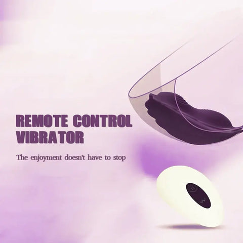 Shell-Shaped Remote Vibrator Cushion