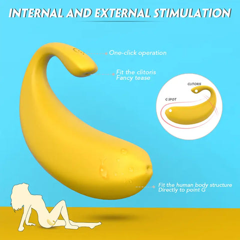 Wearable Banana Vibrator with Remote
