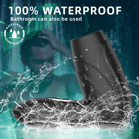 Vibrating Suction Stroke Masturbator Cup