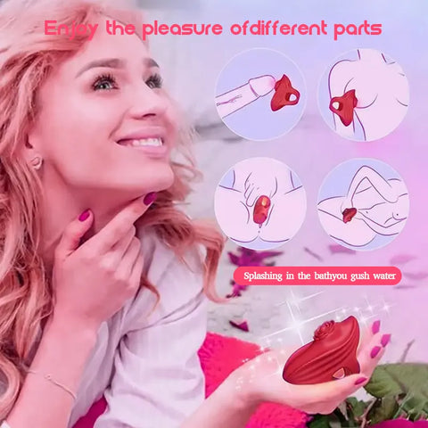 Rose Finger Clitoral Vibrator