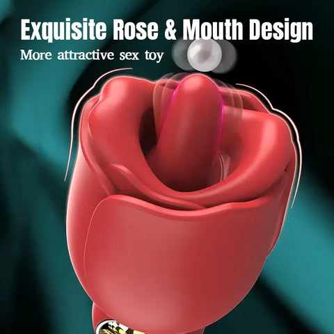 Blossom Kiss Vibrating Tongue G-Spot Toys