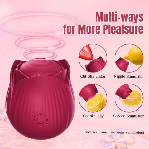 Rose Vibrator - Tapping & Vibration Modes