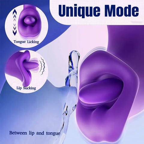 Rose Slap Vibrating Tongue Vibrator