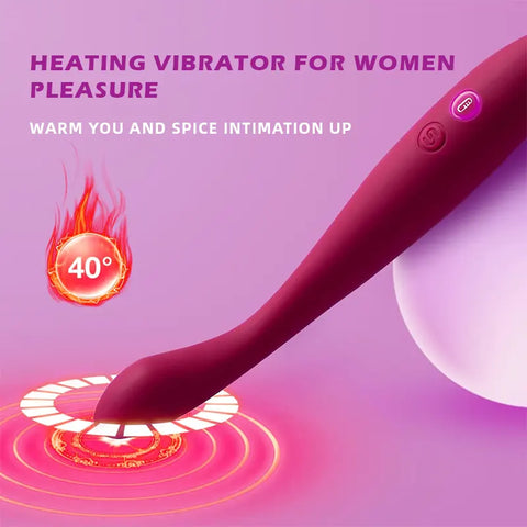 Curved Silicone G-Spot and Clit Vibrator