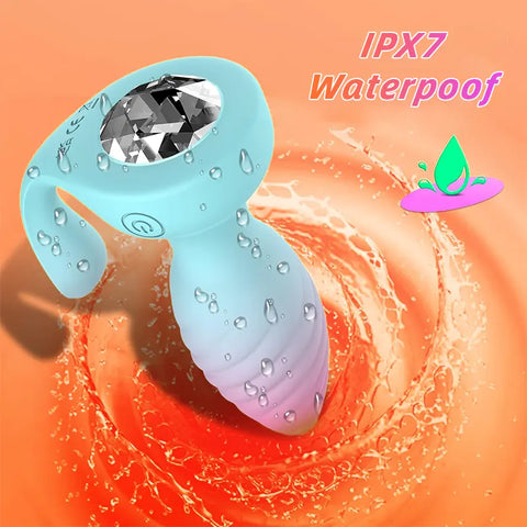 Diamond Glow Wireless Anal Vibrator