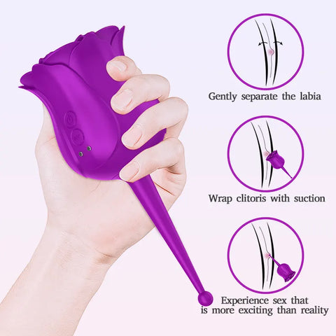 Rose Climax Suck & Stimulate Device