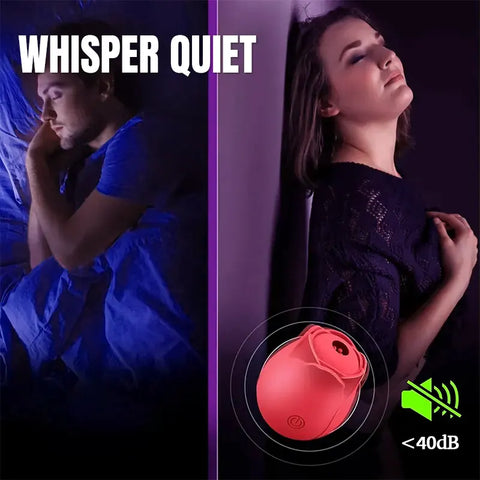Detachable Rose Stimulation Vibrator