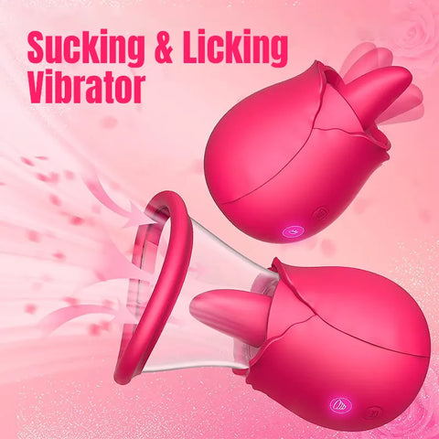 Licking Suction Vibrator for Women