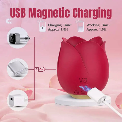 Rose Tapping Stimulator for Women