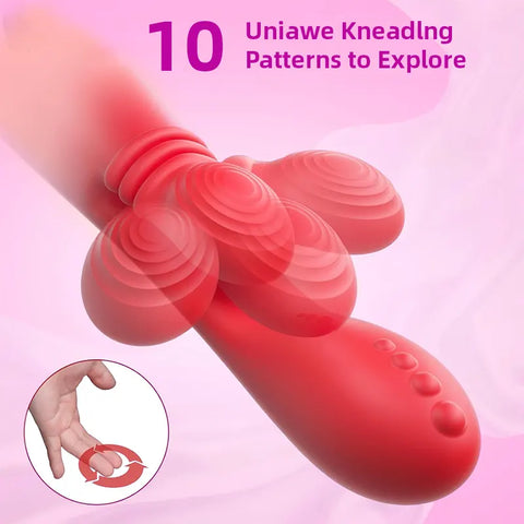 Kneading Pulse G-Spot Vibrator Wand