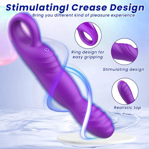 Wavy G-Spot Rotation Vibrator