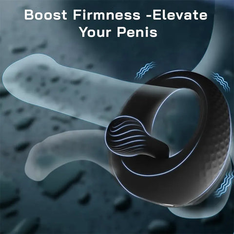 Flexible Beaded Vibrating Couple Ring