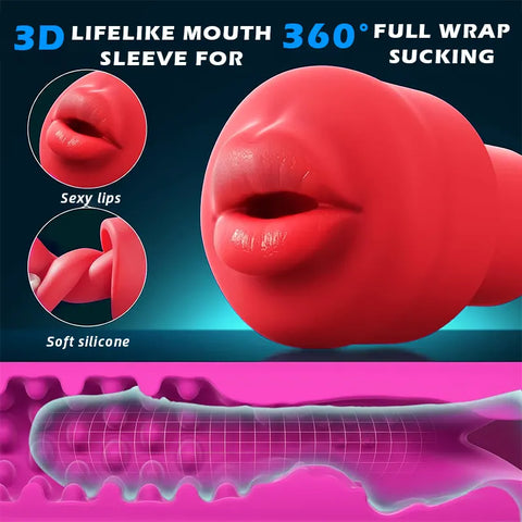 Smart Vacuum Enhancer with Oral Stroker