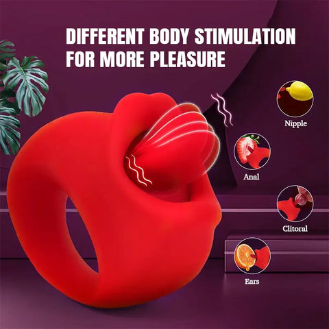 Honey Tongue G-Spot Vibrating Masturbator