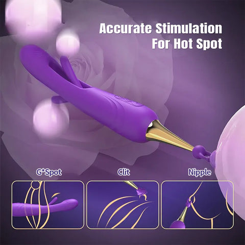 Tap Interchangeable G-Spot Clitoral Vibrator