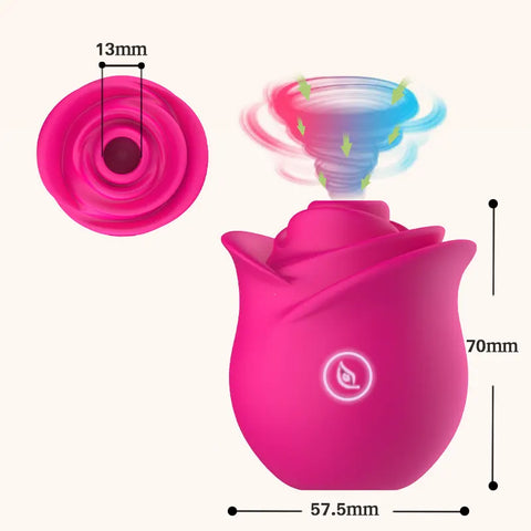 Rose Sucking Clitoral Vibrator