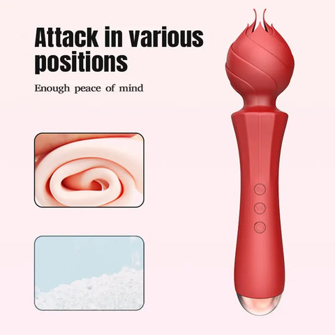 Rose AV Pleasure Wand