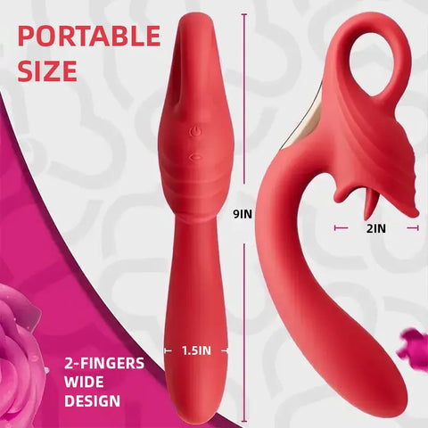 Rose Clit Licking Vibrator for Women