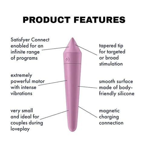 Smart Pen Vibrator with App Control